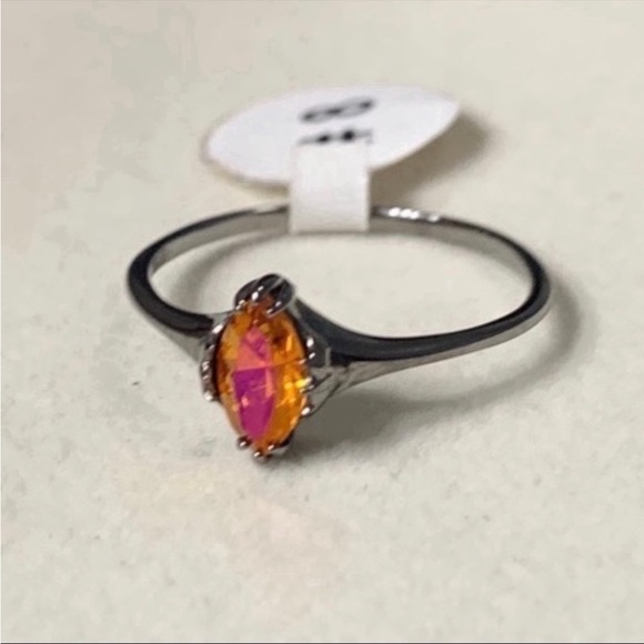 Fragrant Jewels Sterling Silver Wicked Dragon Satin Ring - Size 8 - Picture 6 of 11